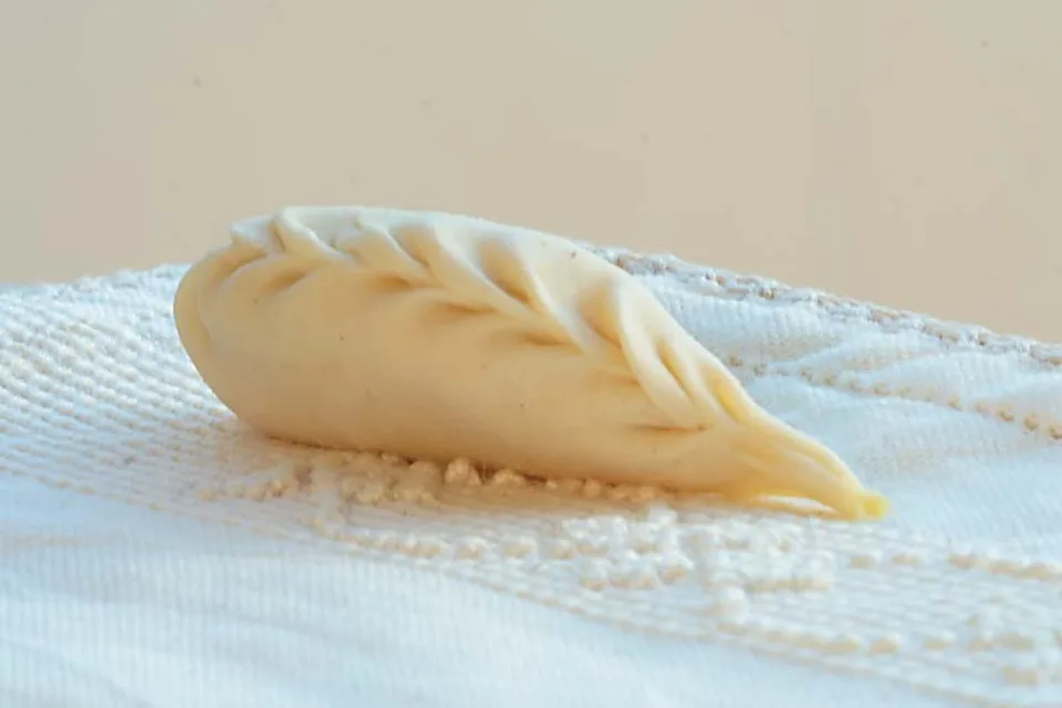 Culurgiones, photographed
