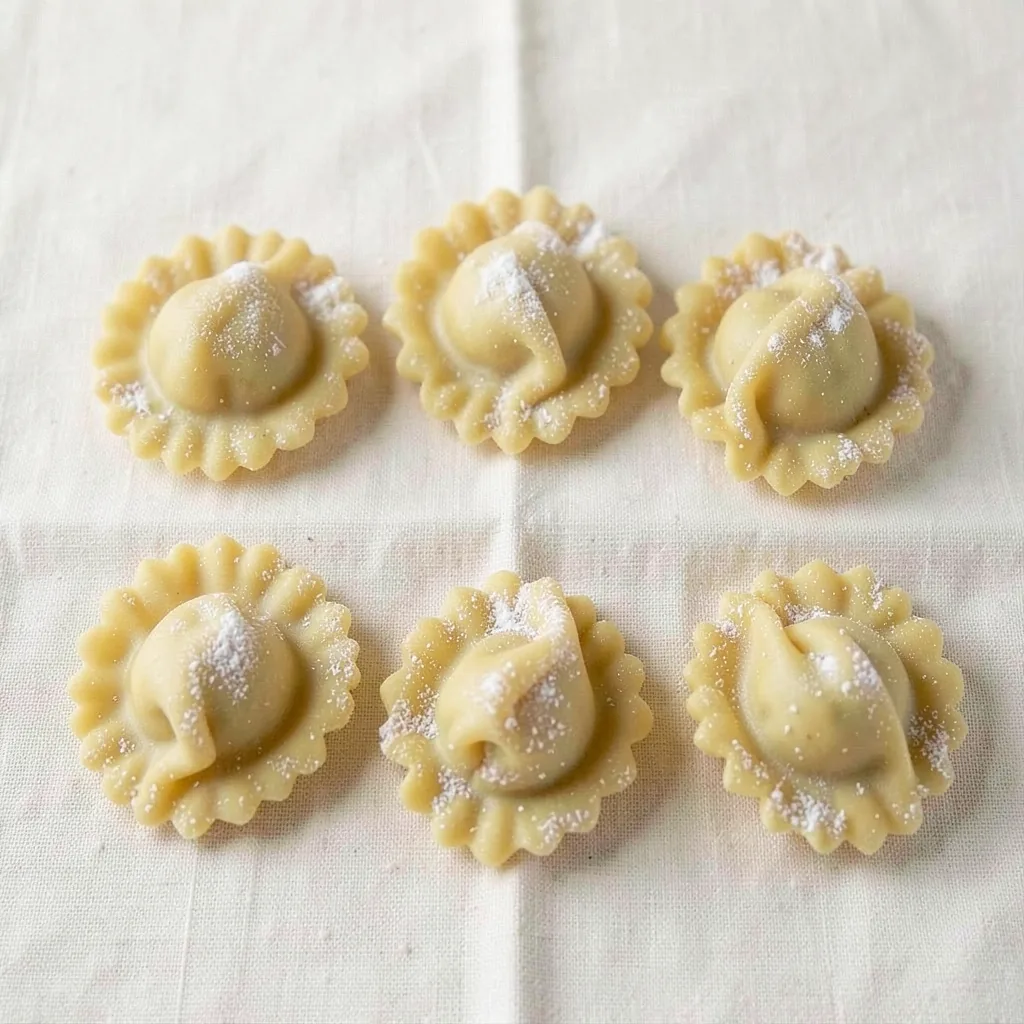 Caccavelle, uncooked, on linen