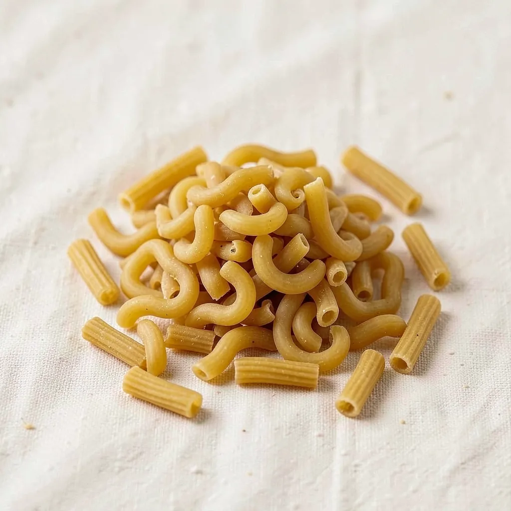 Coralli, uncooked, on linen