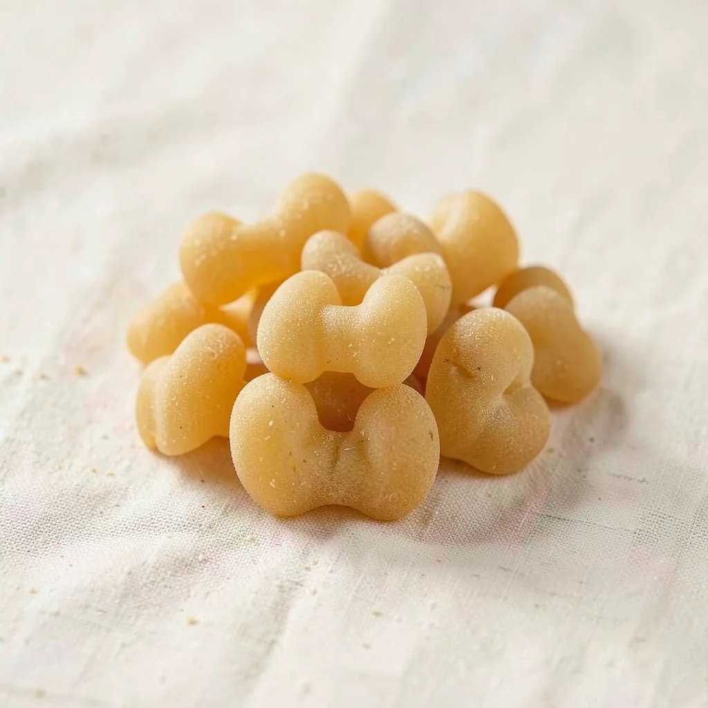 Fiori, uncooked, on linen