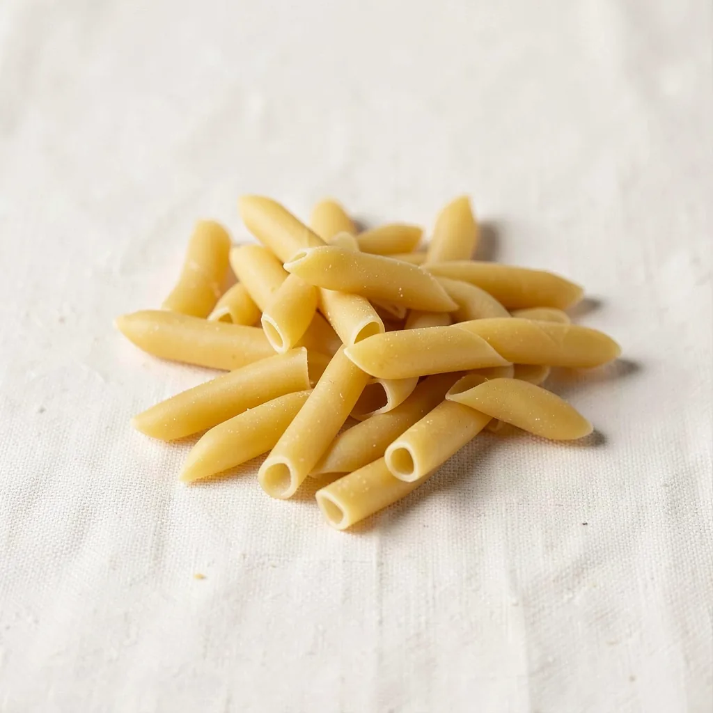 Fusi, uncooked, on linen