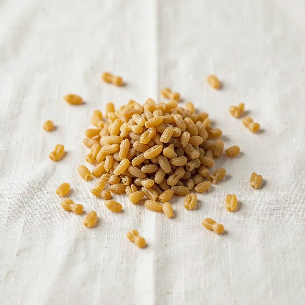 Grattoni, uncooked, on linen