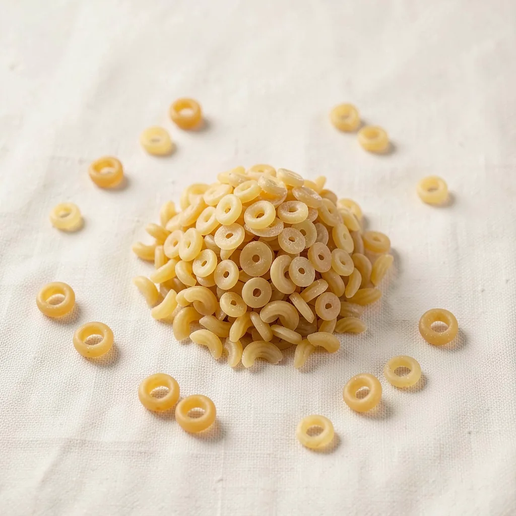 Occhi di pernice, uncooked, on linen