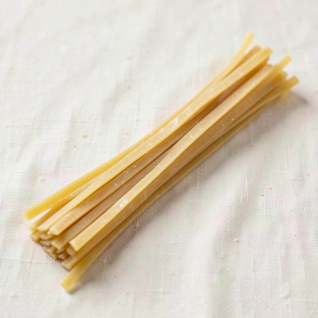 Pillus, uncooked, on linen