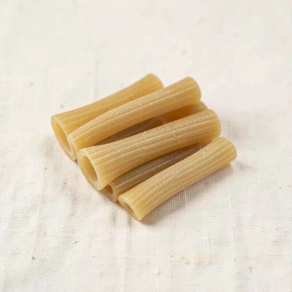 Sedani, uncooked, on linen