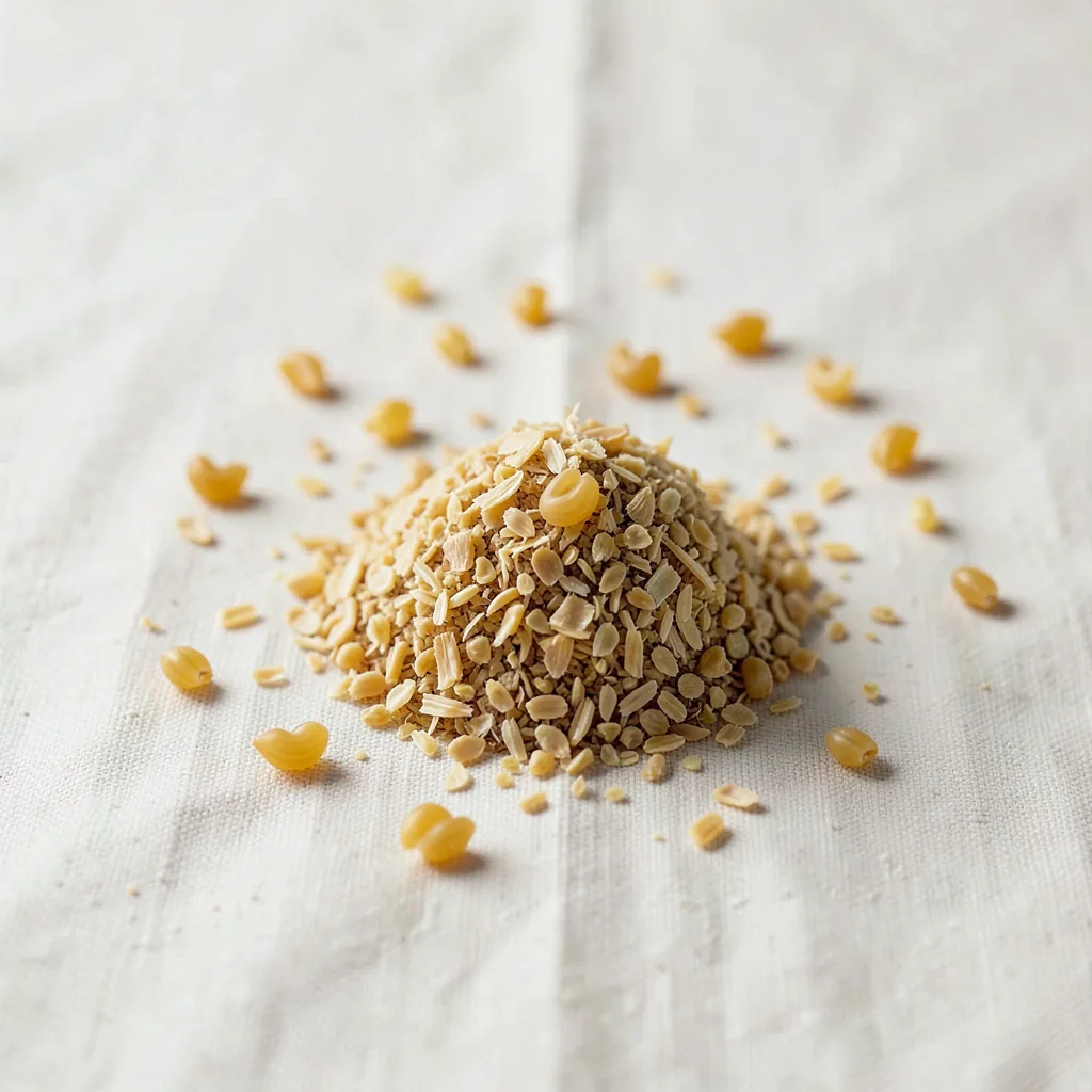 Stortini, uncooked, on linen
