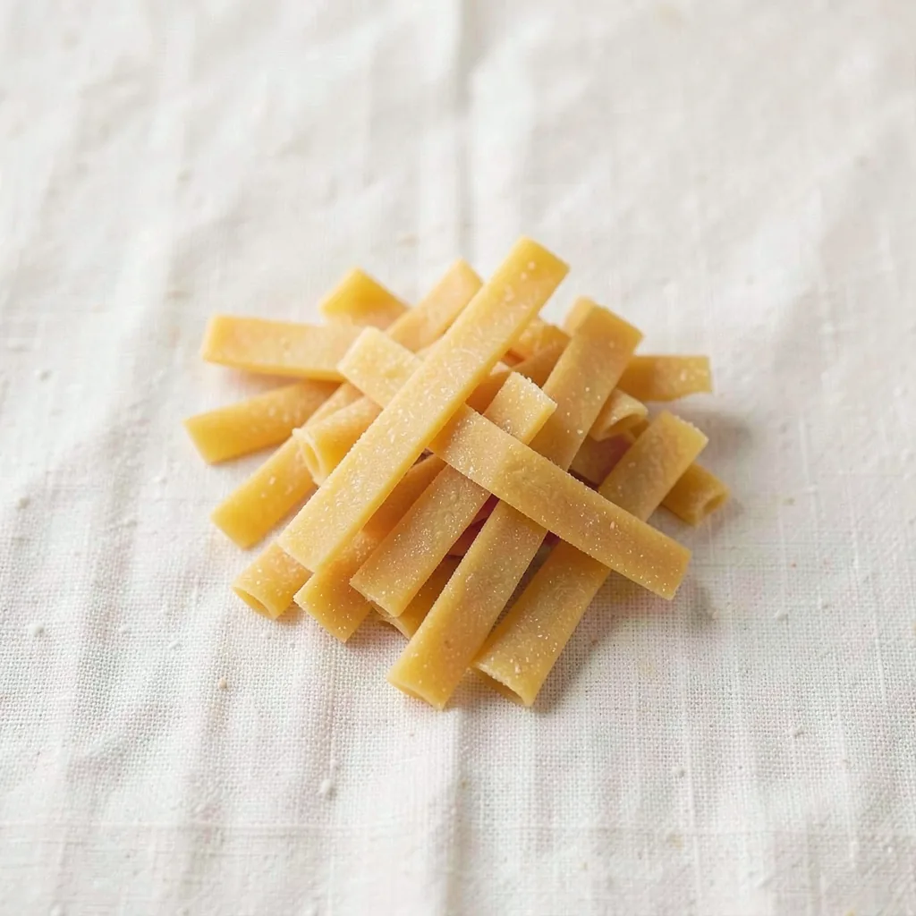Strapponi, uncooked, on linen