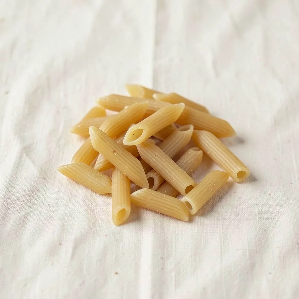 Trenne, uncooked, on linen