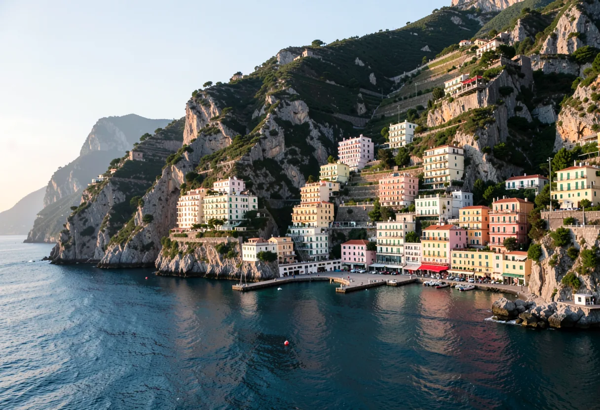 The landscape of Liguria, Italy