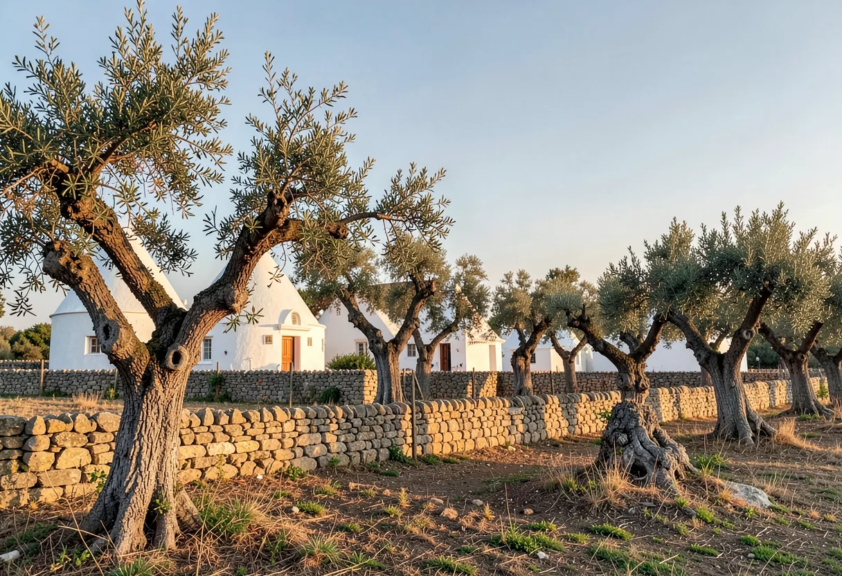 The landscape of Puglia, Italy