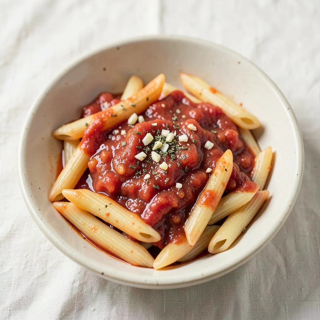 Marinara, served on pasta